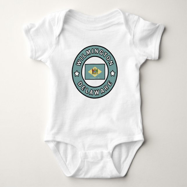 Wilmington Delaware Baby Bodysuit (Front)