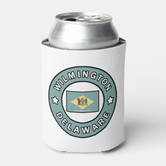 Wilmington Delaware Can Cooler (Can Front)