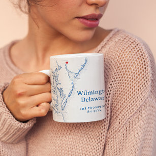 Wilmington Delaware Gift Coffee Mug