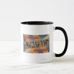 Wilmington, Delaware - Large Letter Scenes Mug