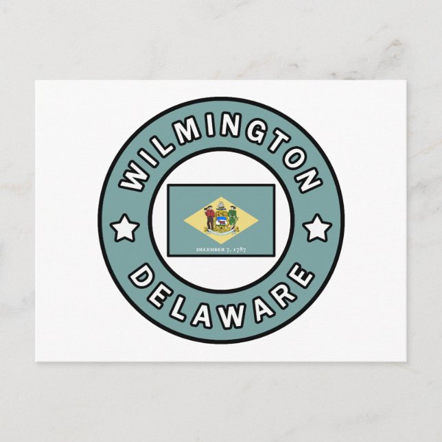 Wilmington Delaware Postcard (Front)