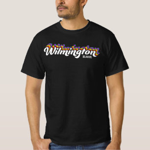 Wilmington Delaware Rainbow Pride T-Shirt