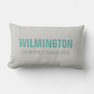 Wilmington North Carolina Beach Throw Pillow