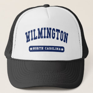 Wilmington North Carolina College Style tee shirts Trucker Hat