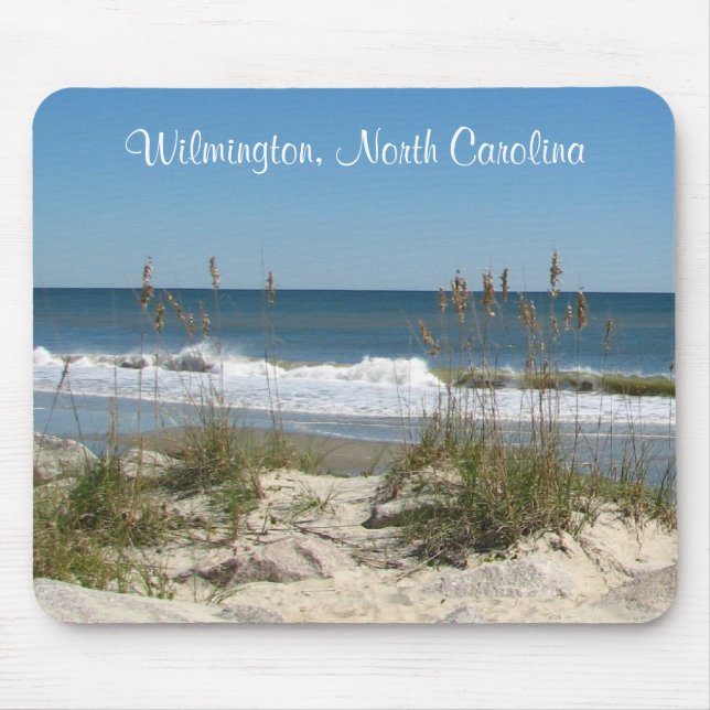 Wilmington, North Carolina Ocean Scene Mousepad (Front)