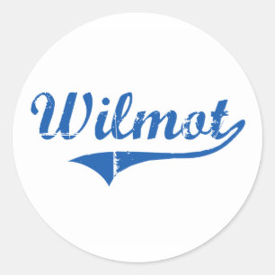 Wilmot New Hampshire Classic Design Classic Round Sticker