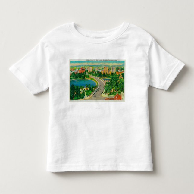 Wilshire Boulevard, Gen. Douglas MacArthur Toddler T-Shirt (Front)