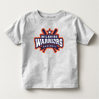 Wilshire Warriors Baseball League Logo Toddler T-Shirt