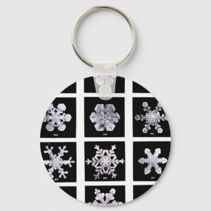 Wilson Bentley Snowflakes Key Ring