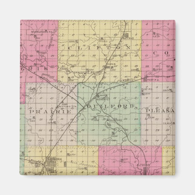 Wilson County, Kansas Magnet (Front)