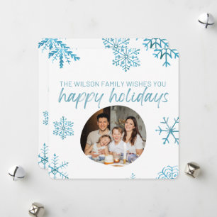 Wilson Family wishes Merry Christmas Holiday Card