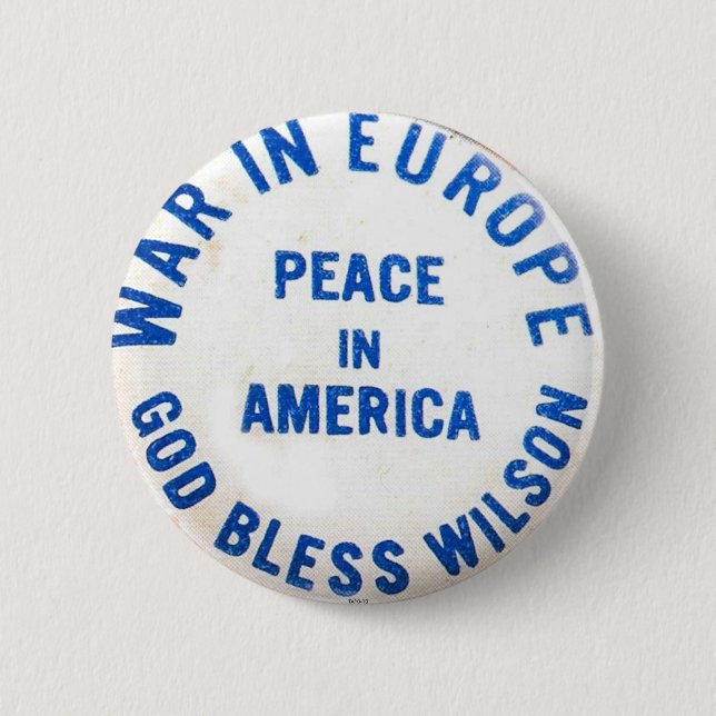 Wilson for President - Button (Front)