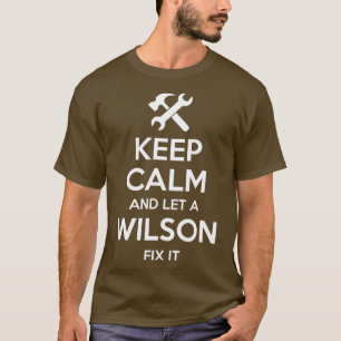 WILSON Funny Surname Birthday Family Tree Gift T-Shirt