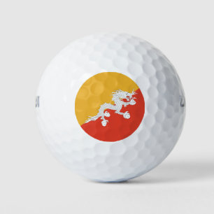 Wilson Golf Ball with flag of Bhutan