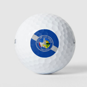 Wilson Golf Ball with flag of Las Vegas