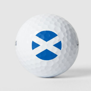 Wilson Golf Ball with flag of Scotland, UK
