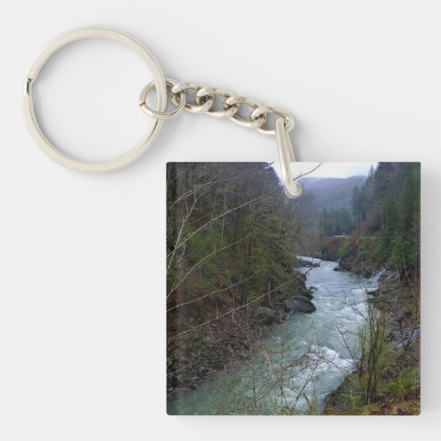 Wilson River, OR Key Ring (Front)