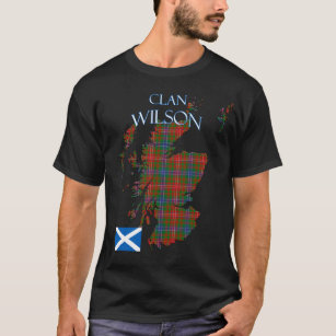 Wilson Scottish Clan Tartan Scotland T-Shirt