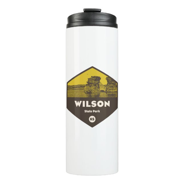 Wilson State Park Kansas Thermal Tumbler (Front)
