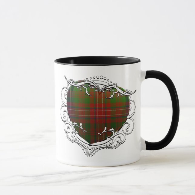 Wilson Tartan Heart Mug (Right)