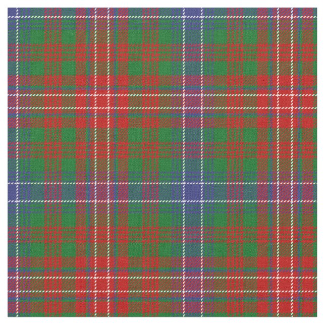 Wilson Tartan Print Fabric (Close Up)
