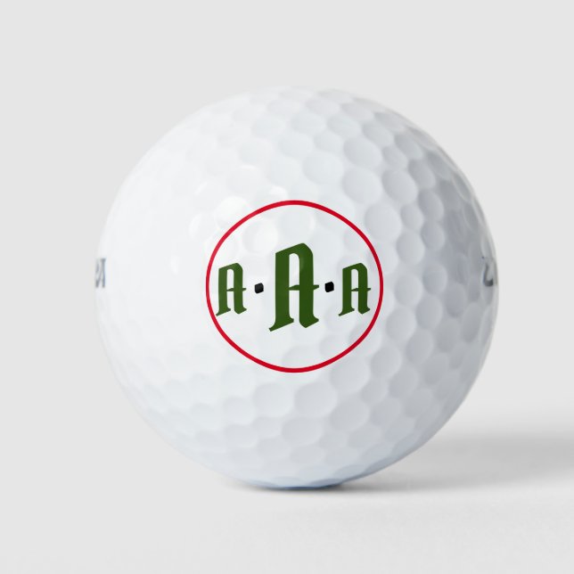 WILSON ULTRA 500 DISTANCE GOLF BALLS DIY MONOGRAM (Front)