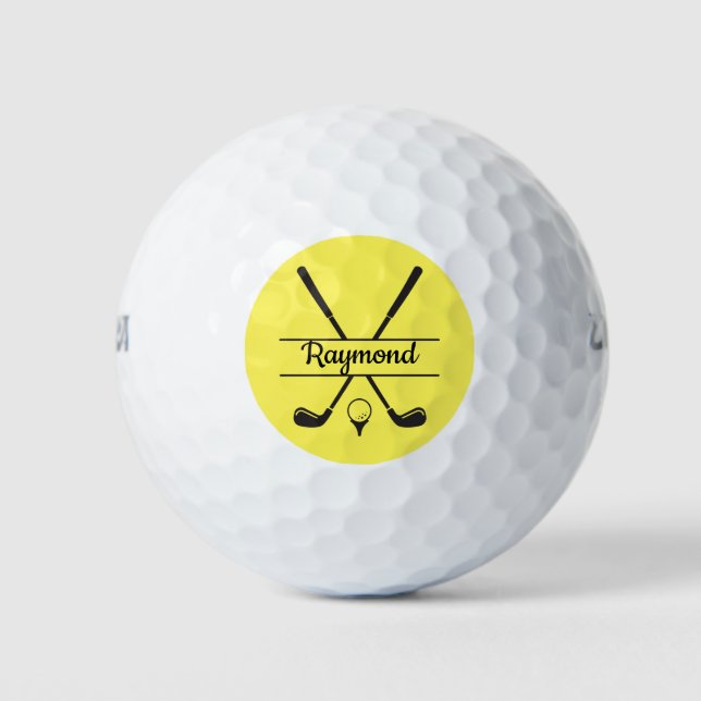 Wilson Ultra Distance Golf Balls - Personalised (Front)