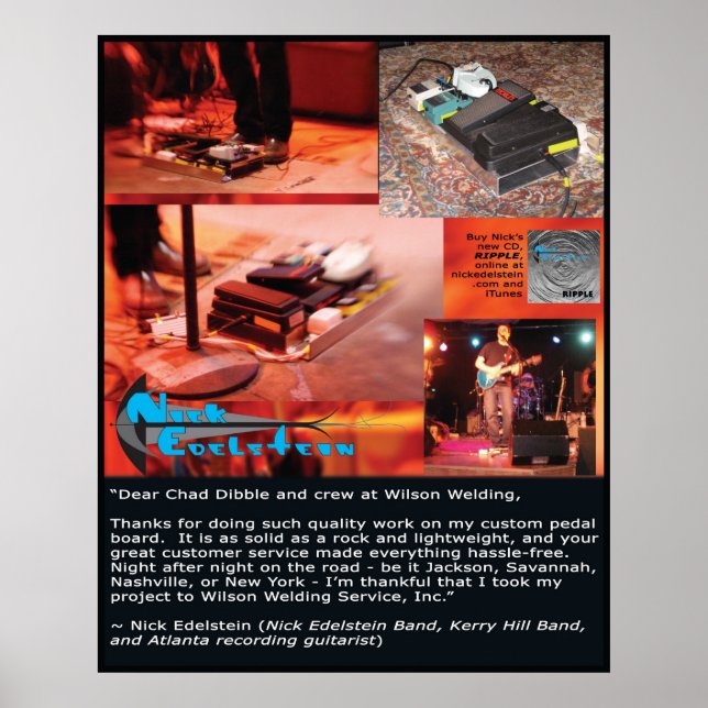 Wilson Welding Poster (Front)