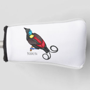Wilson's bird-of-paradise bird cartoon golf head cover