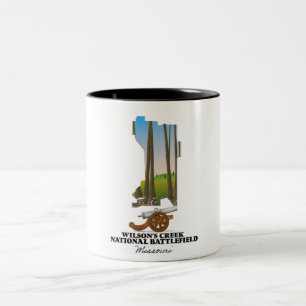 wilson's creek national battlefield, Missouri ,usa Two-Tone Coffee Mug