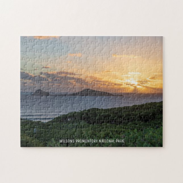 Wilsons Prom Australia Sunset Nature, 252 pieces Jigsaw Puzzle (Horizontal)