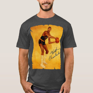 Wilt Chamberlain Vintage Design Of Basketball 1 T-Shirt