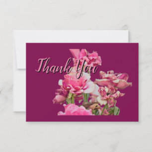 Wilted Rose Thank You Card