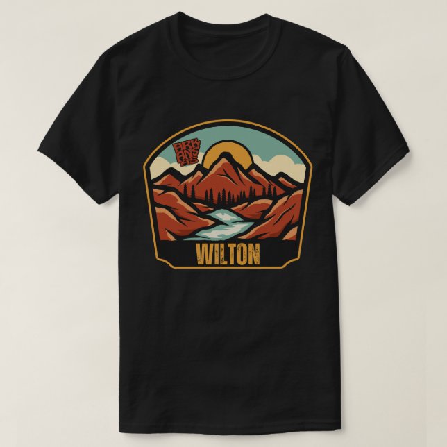 Wilton, Arkansas  T-Shirt (Design Front)