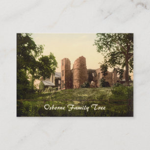 Wilton Castle, Ross-on-Wye, Herefordshire, England Business Card