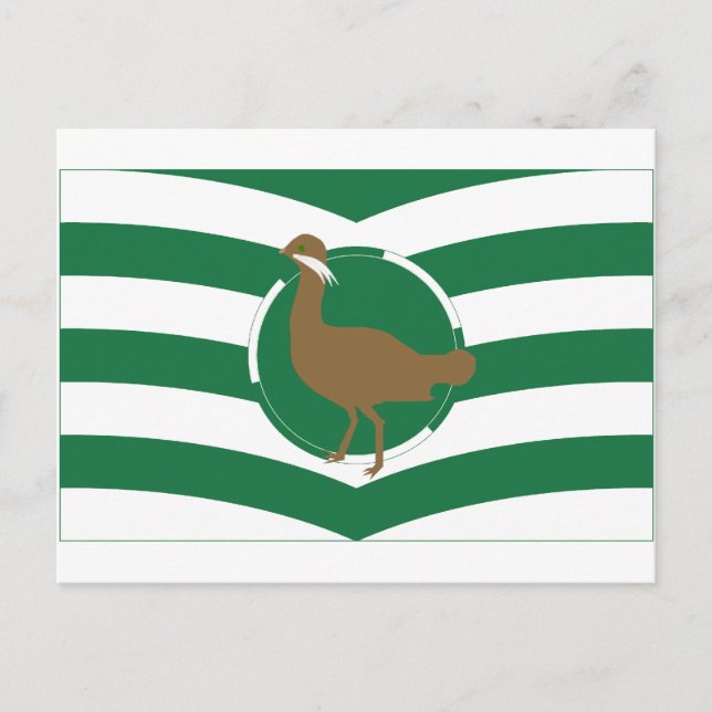 Wiltshire Flag Postcard (Front)