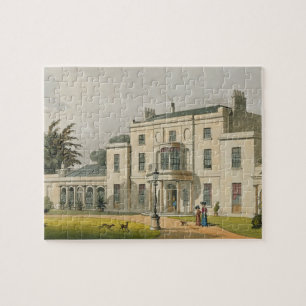 Wimbledon House, from Ackermann's 'Repository of A Jigsaw Puzzle
