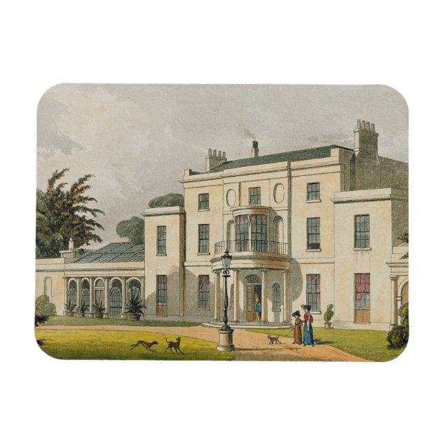 Wimbledon House, from Ackermann's 'Repository of A Magnet (Horizontal)