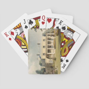 Wimbledon Park, from R. Ackermann's (1764-1834) 'R Playing Cards