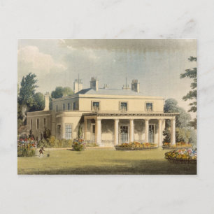 Wimbledon Park, from R. Ackermann's (1764-1834) 'R Postcard