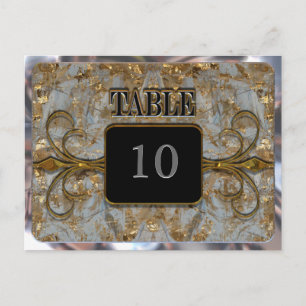 Wimbley Victorian Table Number Card