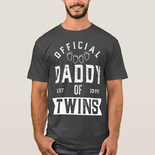 win Dad 2019 Funny New Daddy of wins Fathers Day T-Shirt (Front)