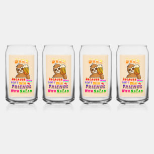 Win Friends With Beer Can Glass