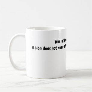 Win in Silence Mug