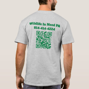 WIN Logo Men’s t-shirt with QR code on back
