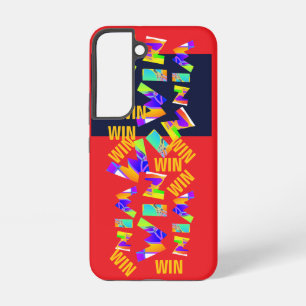 WIN! WIN! Logo Red Samsung Galaxy Case