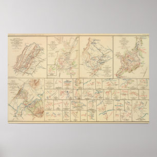 Winchester, Cedar Run, Port Republic, Va Poster
