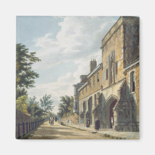 Winchester College Entrance with the Warden's Hous Magnet