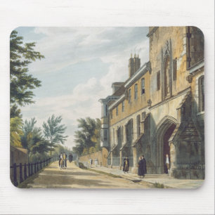 Winchester College Entrance with the Warden's Hous Mouse Pad