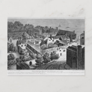Winchester House, Southwark in about 1649 Postcard